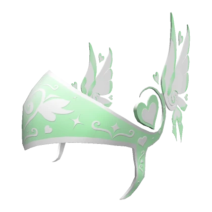 [⌛] Elegant Pastel Green Valkyrie Helm