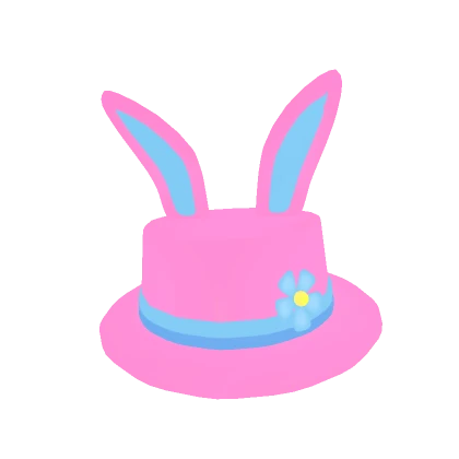 Pink Bunny Hat