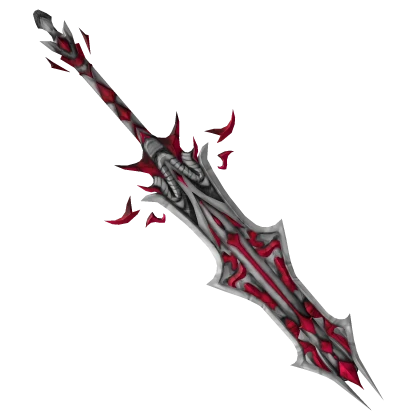 Red And White Magical Sword