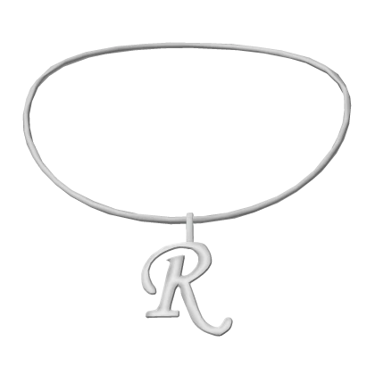꒰3.0꒱ MG initial necklace: R