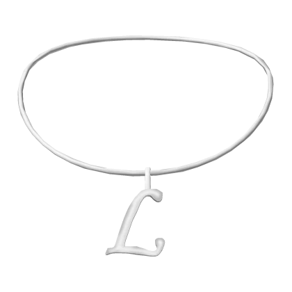 ꒰3.0꒱ MG initial necklace: L