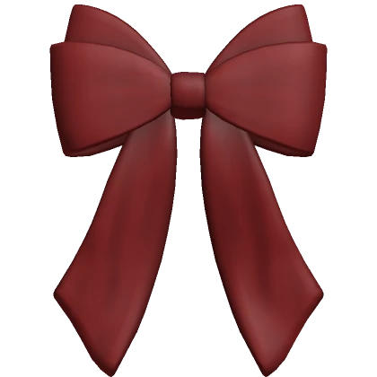 Red Hair Bow