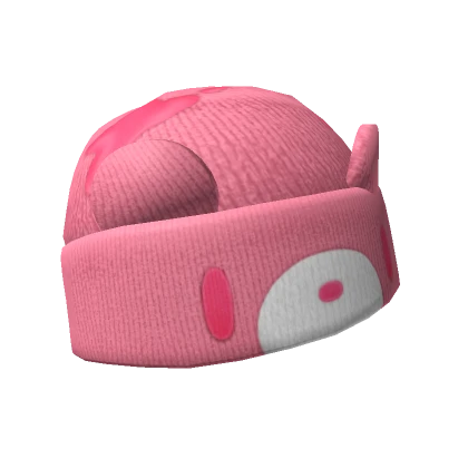 Cute Pink Bear Beanie