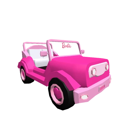 Pink Barbie SUV