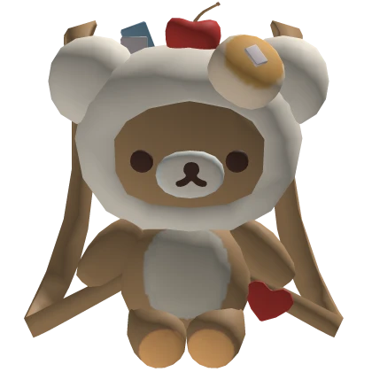 Brown Breakfast Bear Bacpack 3.0