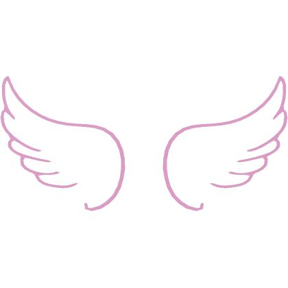 pink wings cute