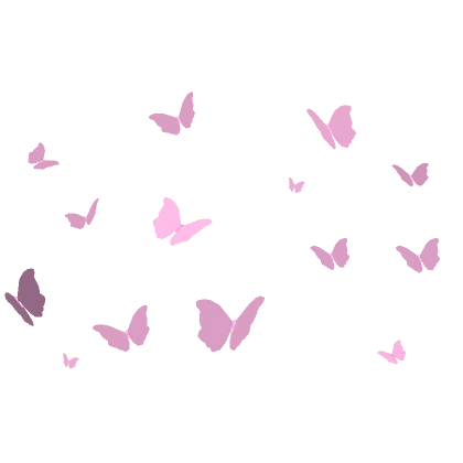 butterfly aura pink