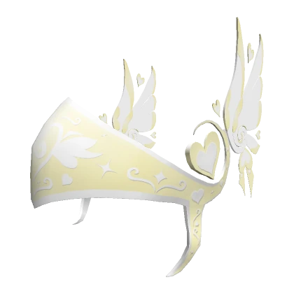 [⌛] Elegant Pastel Yellow Valkyrie Helm