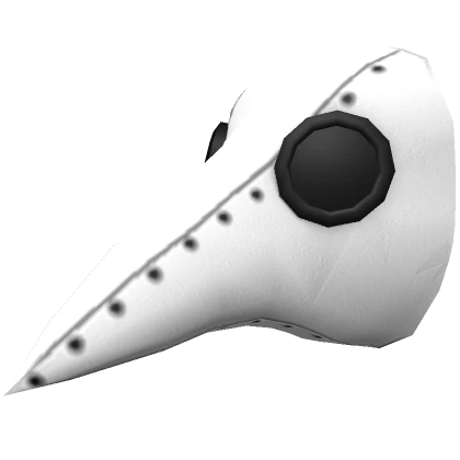 Cartoony Plague Doctor (White Black)