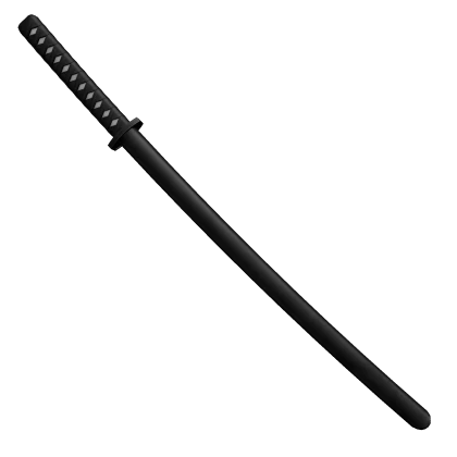 Sheathed Katana (Back)