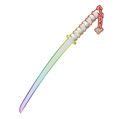 White Rainbow Katana (Waist)