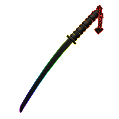 Black Rainbow Katana (Waist)