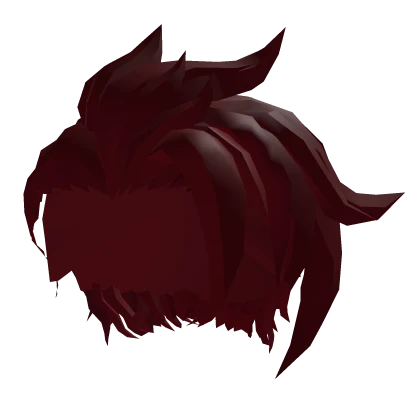 Red Anime Boy Hair