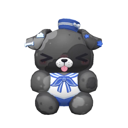 Kawaii Sailor Pup Plush