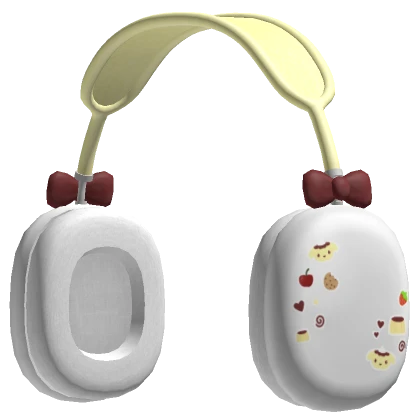 Kawaii Pudding Dog Headphones