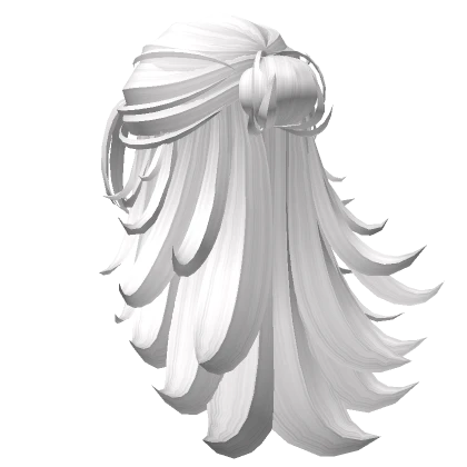 Anime Sorcerer Geto Hair in White