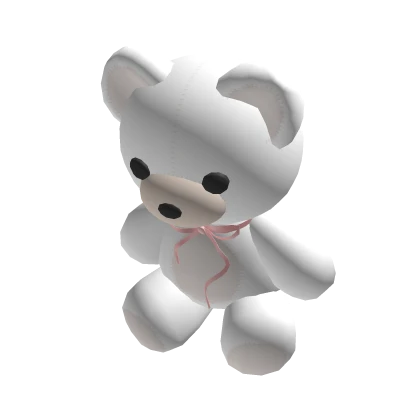 ɞ | kawaii polar bow bear (holdable)