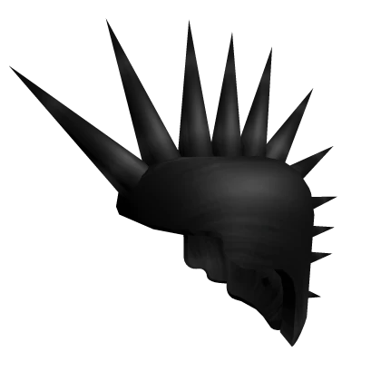 Black Spiky Mohawk