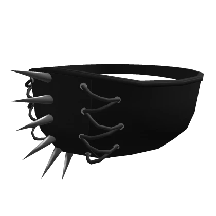 Black Spiky Mask
