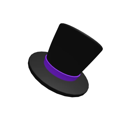 Miniature Floating Top Hat - Purple Band