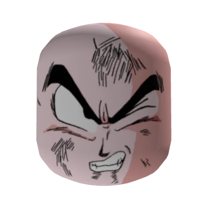 DBZ Son Face (Battle Damaged)
