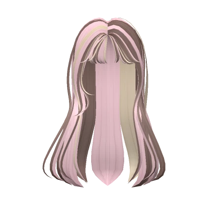 neapolitan wispy flared long hair