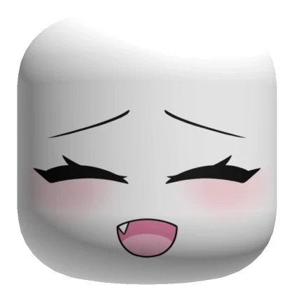 Cute Happy Face - White