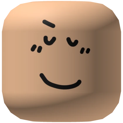 Smug Confident Face Mask Peach