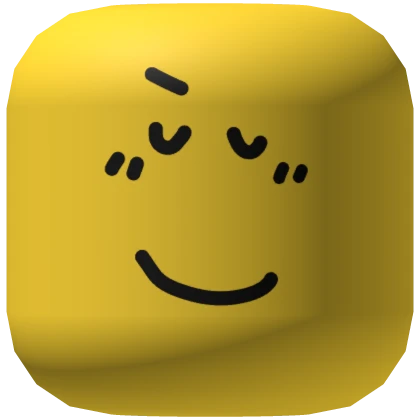 Smug Confident Face Mask Yellow