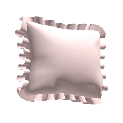 Ruffle Pillow Pink