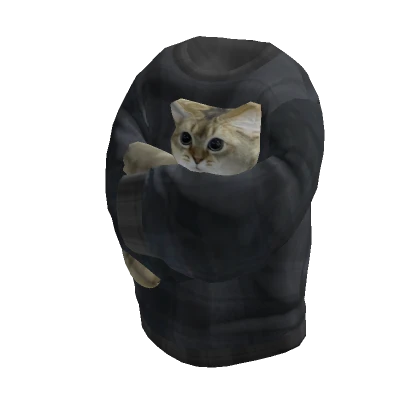 Cat Hugging Sweater (realistic cat ver)