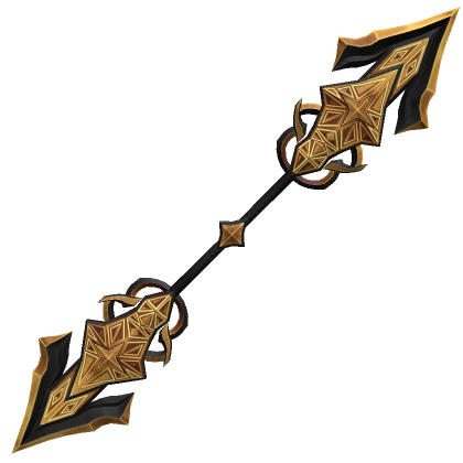 Gold Celestial Star Spear