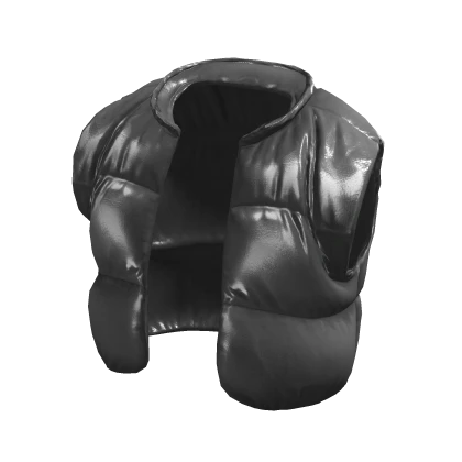 Gray Cropped Puffer Jacket