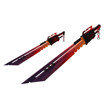 [1.0] Red Hot Dual Blades (waist)
