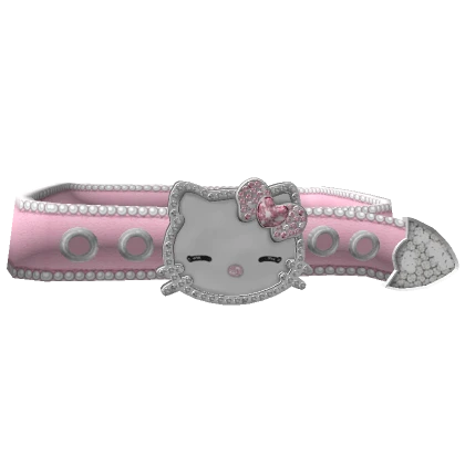 Y2K Kitty Belt in Pink / 3.0