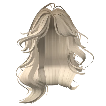 blonde wispy goddess layered waves