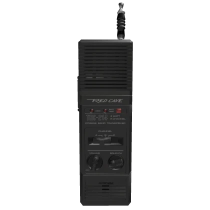 80s walkie talkie front