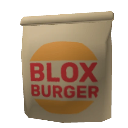 Fast Food Blox Burger Backpack Bag V2