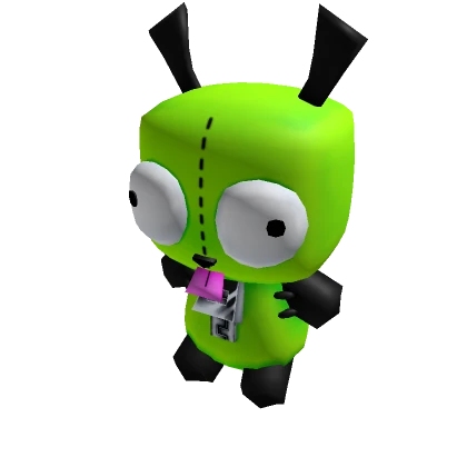 Officially Licensed Invader Zim Gir Head Accessory