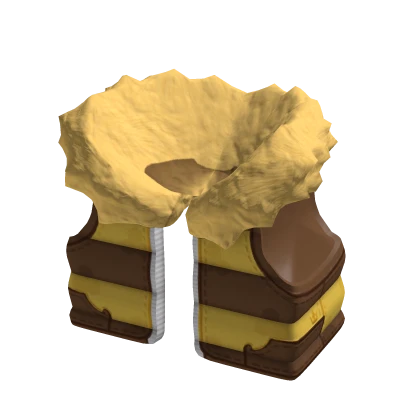 Blocky Bee Vest DX  [BROWN]