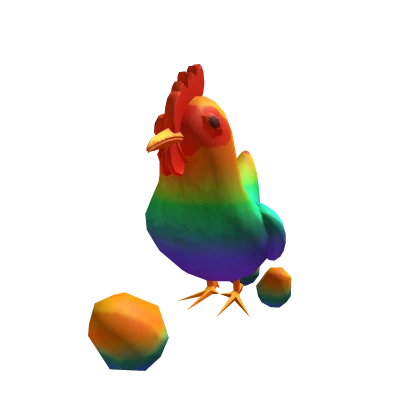 Rainbow Chicken Pal ( Code RAINBOWCHICKEN)