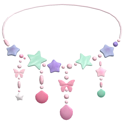 🍀Summer Star Bead Necklace