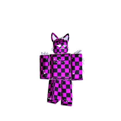 No Texture Fluffy Space Cat