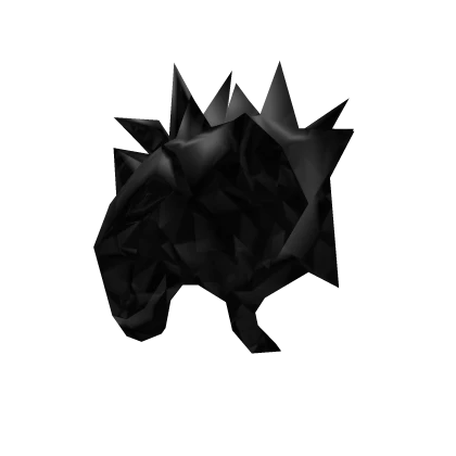 Black Spikey Hair 