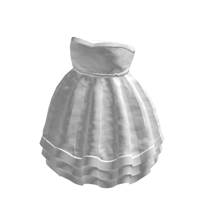 Cute Doll Dress in White