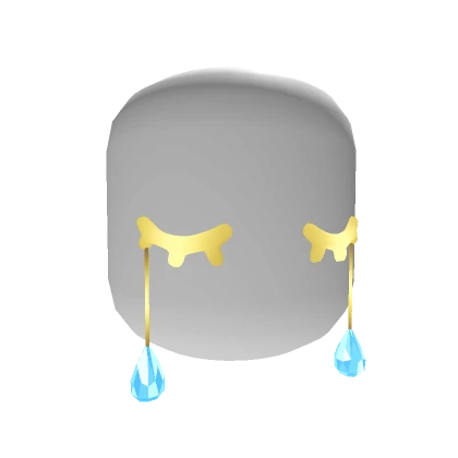 Diamond Crying Mask Face