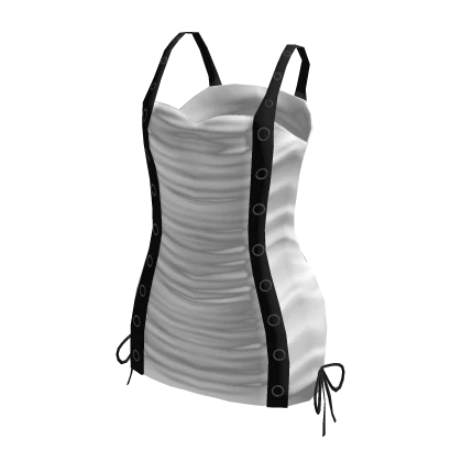 White Y2K Dress