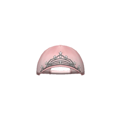 Star Tiara Baseball Hat (Pink)