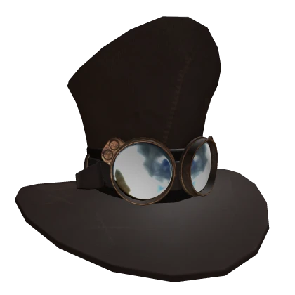 Steampunk Leather Hat 