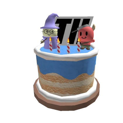 Tower Heroes Birthday Cake